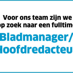 Vacature bladmanager / hoofdredacteur
